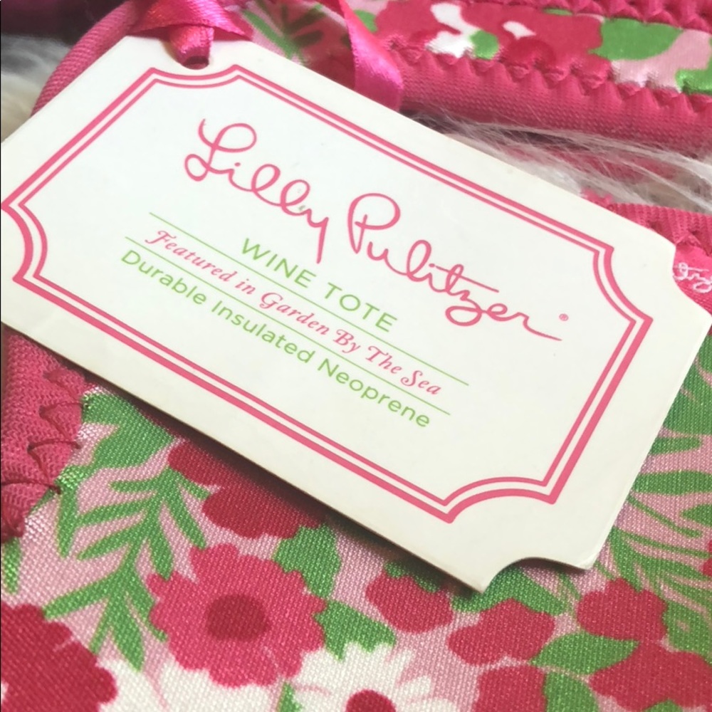 Lilly Pulitzer wine tote